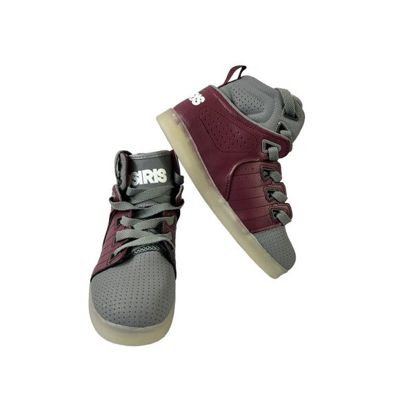 Osiris Other - Osiris Burgundy & Grey Shoes